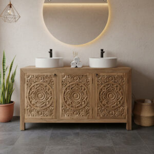 Mobile Bagno Teak Louise 145